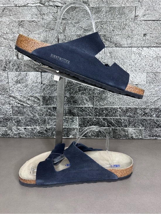 Birkenstock Arizona Midnight Suede Soft-footbed Sandals - M11 -NEW main image 9